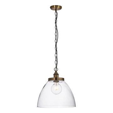 Endon 102926 - Luster na reťazi HANSEN 1xE27/10W/230V mosadz