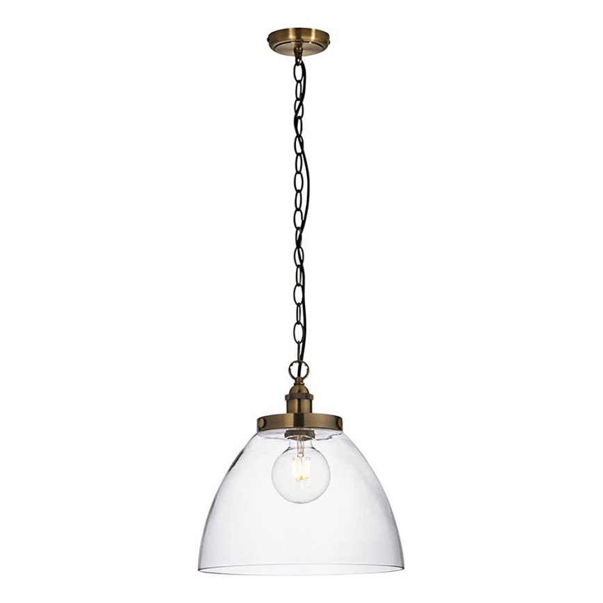 Endon 102926 - Luster na reťazi HANSEN 1xE27/10W/230V mosadz