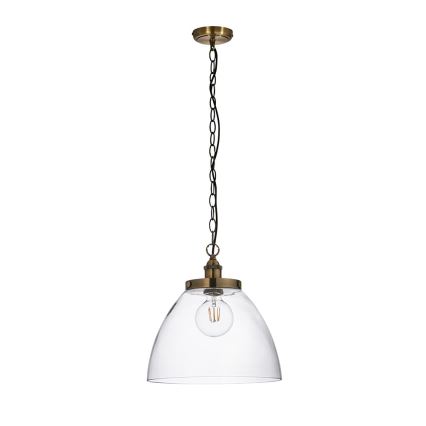 Endon 102926 - Luster na reťazi HANSEN 1xE27/10W/230V mosadz