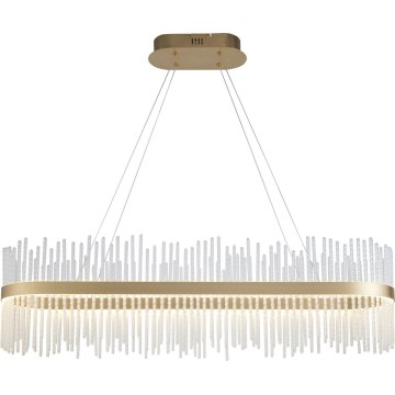Endon 104082 - ADRIEL LED stmievateľný závesný luster na lanku LED/47W/230V 3000K zlatá/číra