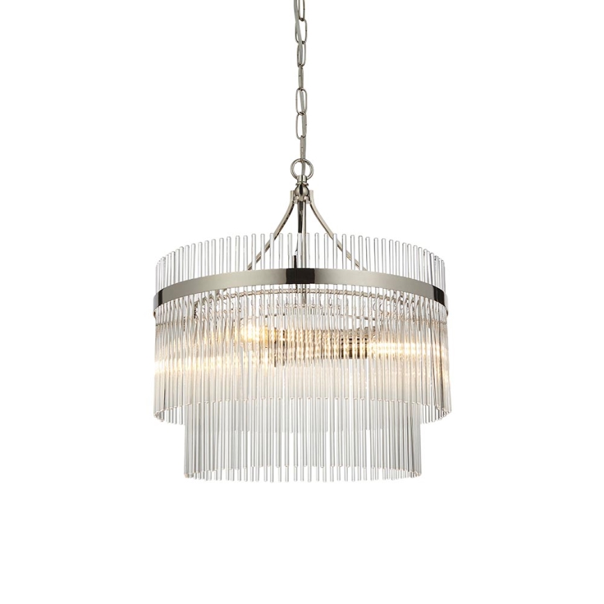 Endon 104113 - Luster na reťazi MARIETTA 3xE14/7W/230V lesklý chróm