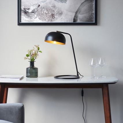Endon 106336 - Stolná lampa BRAIR 1xE14/7W/230V čierna