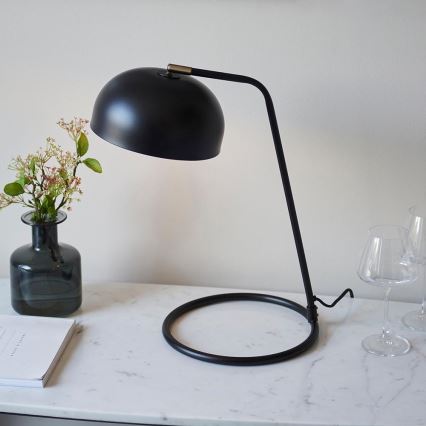 Endon 106336 - Stolná lampa BRAIR 1xE14/7W/230V čierna