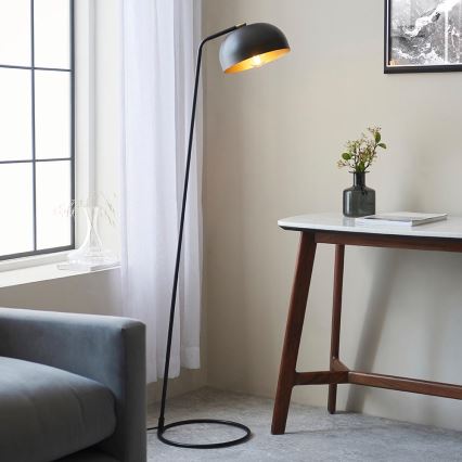 Endon 106337 - Stojacia lampa BRAIR 1xE27/10W/230V čierna
