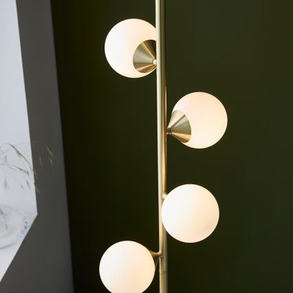 Endon 106756 - Stojacia lampa OTIS 5xG9/3W/230V zlatá
