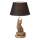 Endon 106796 - Stolná lampa FOX 1xE14/6W/230V čierna/mosadz