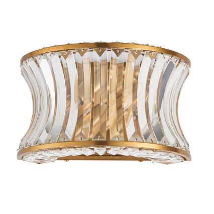 Endon 106812 - Nástenné svietidlo 2xE14/7W/230V zlatá