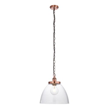 Endon 106895 - Luster na reťazi HANSEN 1xE27/10W/230V medený