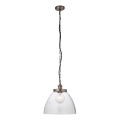 Endon 106896 - Luster na reťazi HANSEN 1xE27/10W/230V matný chróm