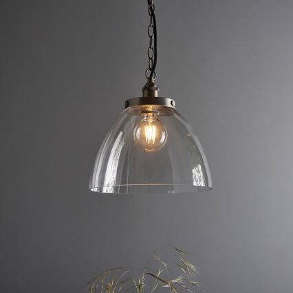 Endon 106896 - Luster na reťazi HANSEN 1xE27/10W/230V matný chróm