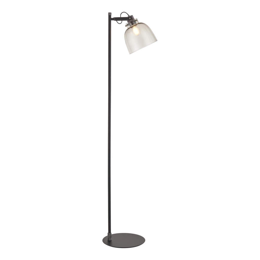 Endon 107013 - Stojacia lampa URBAN 1xE27/10W/230V čierna/dymová