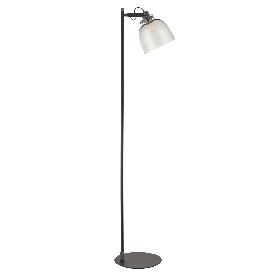 Endon 107013 - Stojacia lampa URBAN 1xE27/10W/230V čierna/dymová