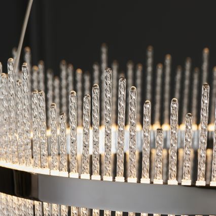 Endon 107108 - LED luster na lanku LED/56W/230V 3000K lesklý chróm