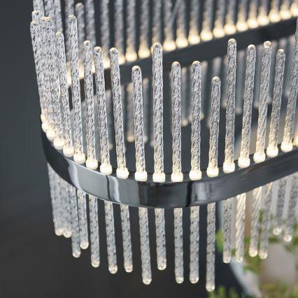 Endon 107109 - LED luster na lanku LED/47W/230V 3000K lesklý chróm