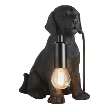Endon 107365 - Stolná lampa PUPPY 1xE14/7W/230V čierna