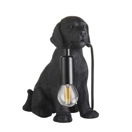 Endon 107365 - Stolná lampa PUPPY 1xE14/7W/230V čierna