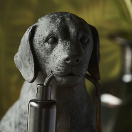 Endon 107365 - Stolná lampa PUPPY 1xE14/7W/230V čierna