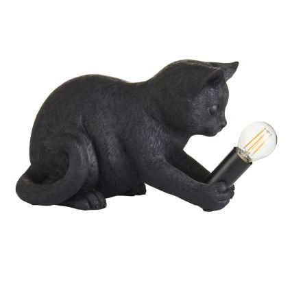 Endon 107390 - Stolná lampa KITTEN 1xE14/7W/230V čierna