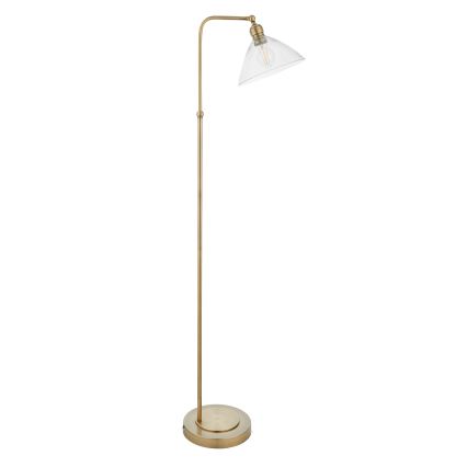 Endon 107609 - Stojacia lampa 1xE27/10W/230V mosadz