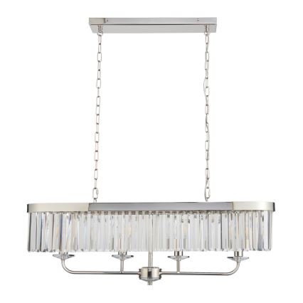 Endon 109058 - Závesný luster na reťazi 4xE14/6W/230V lesklý chróm