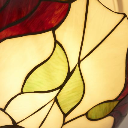 Endon 111896 - Prisadený luster Tiffany BOTANICA 3×E27/10W/230V, priemer 45 cm