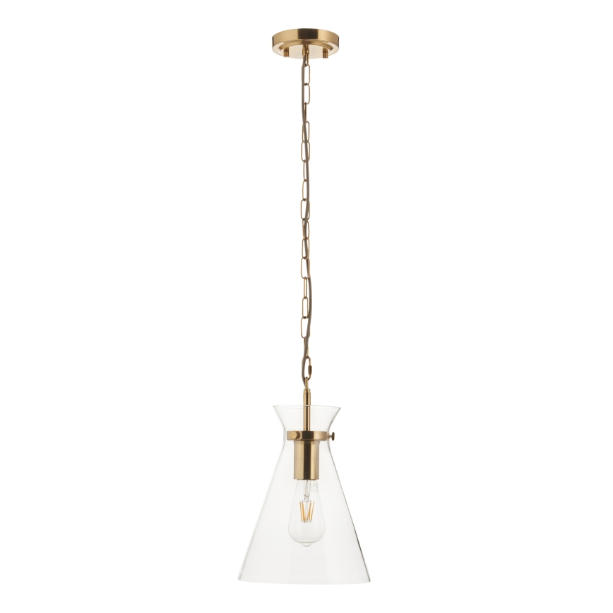Endon 112859 - Luster na reťazi HARLOW 1xE27/10W/230V mosadz
