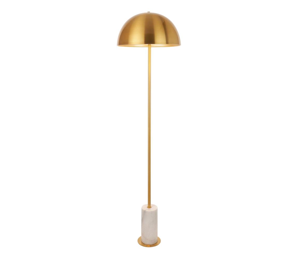 Endon 114208 - Stojacia lampa BERTOIA 1xE27/10W/230V mosadz 114208
