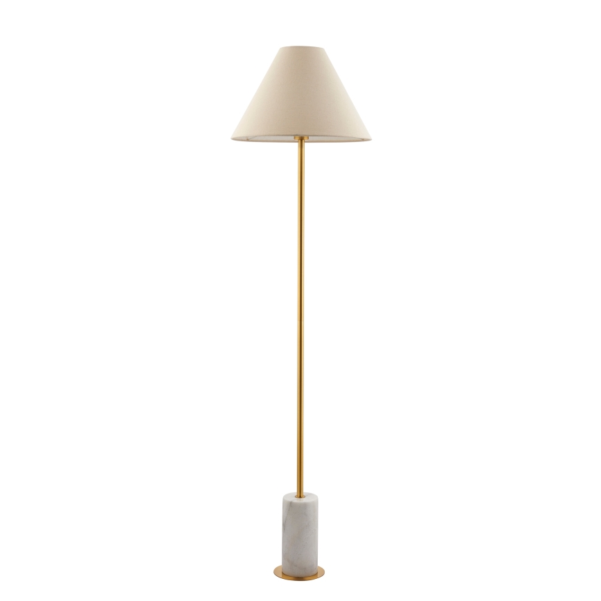 Endon 114209 - Stojacia lampa 1xE27/10W/230V béžová/zlatá