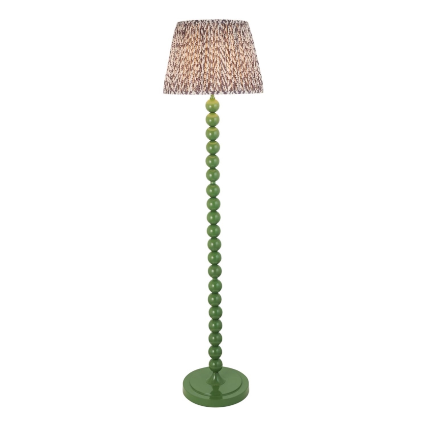 Endon 114634 - Stojacia lampa HIGGLEDY 1xE27/10W/230V zelená/šedá