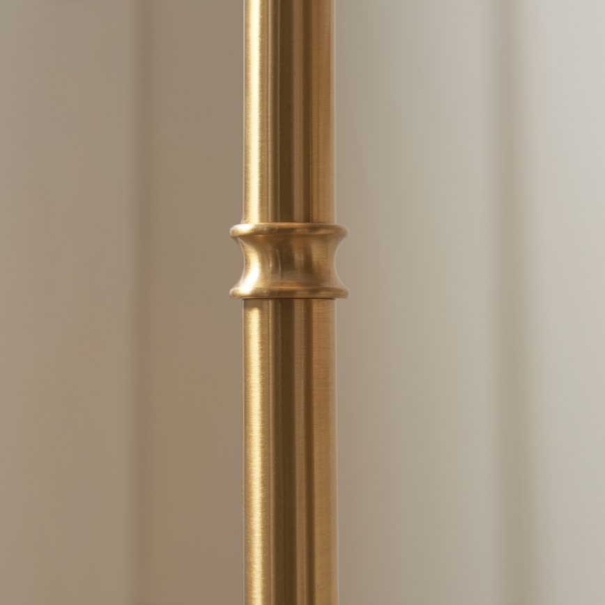 Endon 114778 - LED stmieva­teľná nabíjacia stojacia lampa BURLEY LED/1,5W/5V 3600 mAh mosadz/modrá