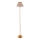 Endon 114785 - LED Stmievateľná nabíjacia stojacia lampa BURLEY LED/1,5W/5V 3600 mAh mosadz/šedá