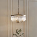Endon 119110 - Luster na reťazi CLERMONT 5xE14/6W/230V mosadz