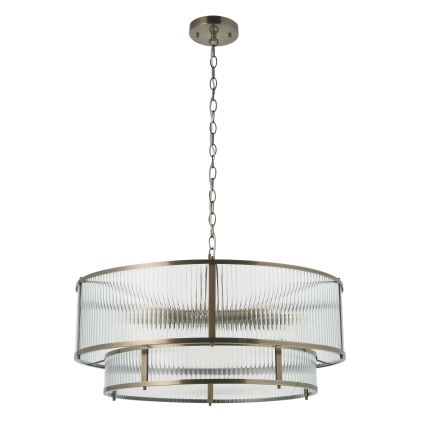 Endon 119456 - Luster na reťazi RIDGETON 8xE14/7W/230V matný chróm