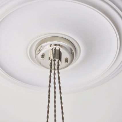 Endon 120644 - Luster na lanku 3xE27/10W/230V lesklý chróm