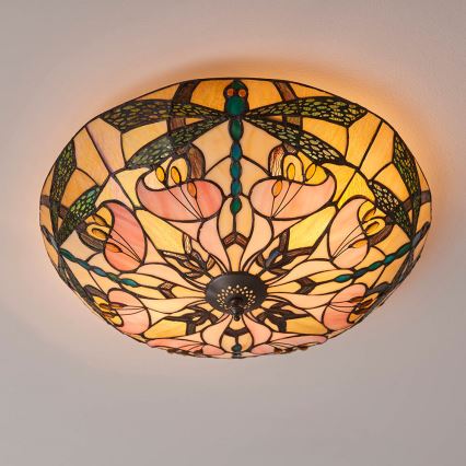 Endon 63922 - Stropné svietidlo ASHTON 2xE27/60W/230V pr. 45 cm