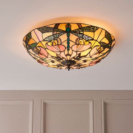 Endon 63922 - Stropné svietidlo ASHTON 2xE27/60W/230V pr. 45 cm