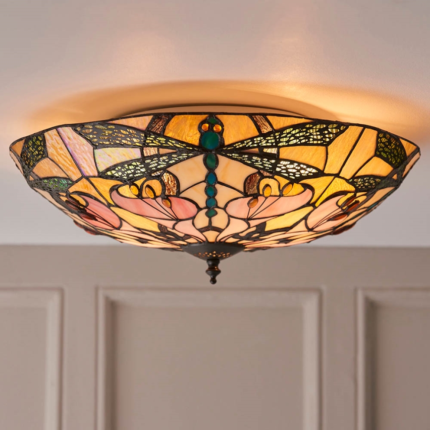 Endon 63922 - Stropné svietidlo ASHTON 2xE27/60W/230V pr. 45 cm