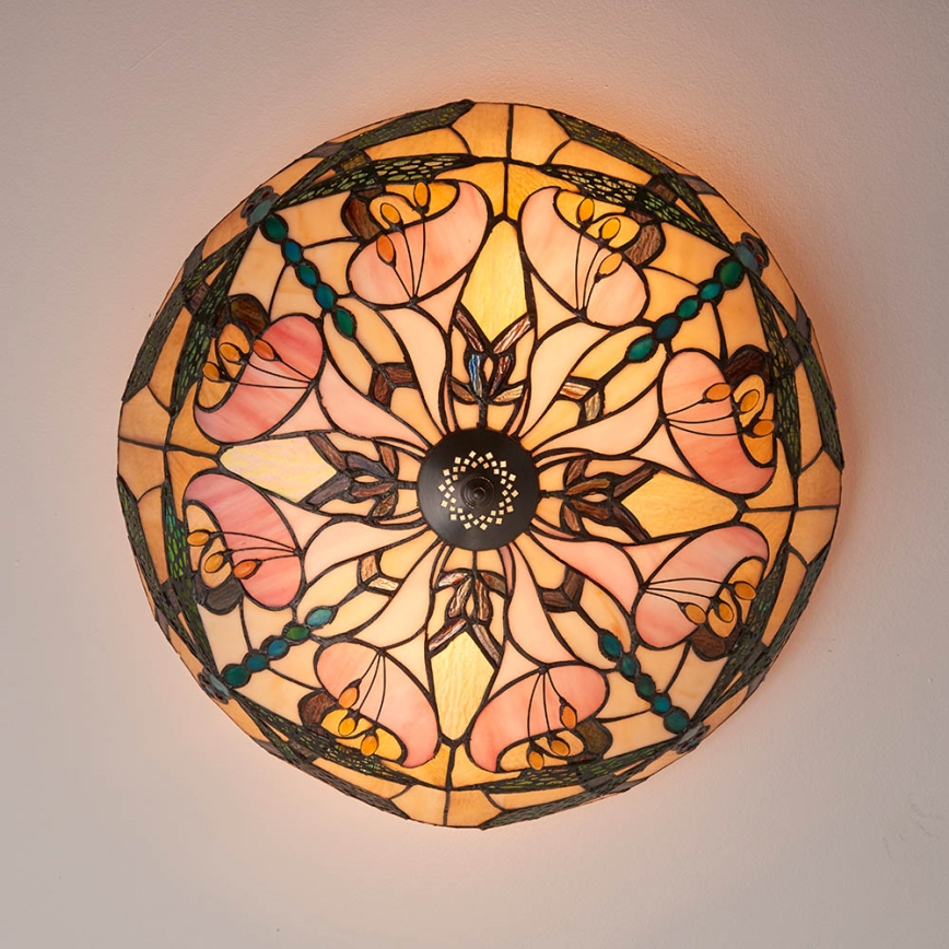 Endon 63922 - Stropné svietidlo ASHTON 2xE27/60W/230V pr. 45 cm