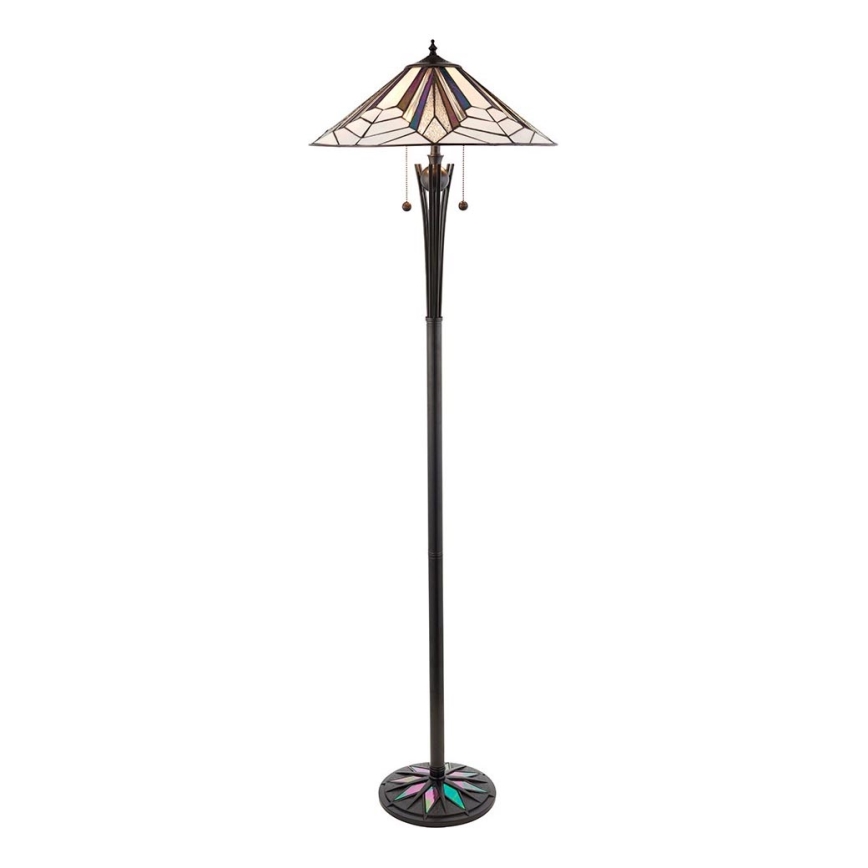 Endon 63934 - Stojacia lampa ASTORIA 2xE27/60W/230V pr. 48 cm