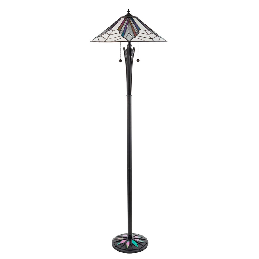 Endon 63934 - Stojacia lampa ASTORIA 2xE27/60W/230V pr. 48 cm