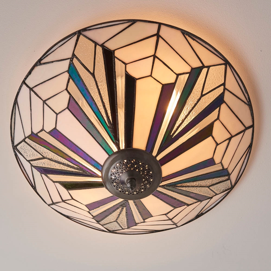 Endon 63935 - Stropné svietidlo ASTORIA 2xE27/60W/230V pr. 48 cm