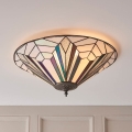 Endon 63935 - Stropné svietidlo Tiffany ASTORIA 2xE27/60W/230V priemer 48 cm