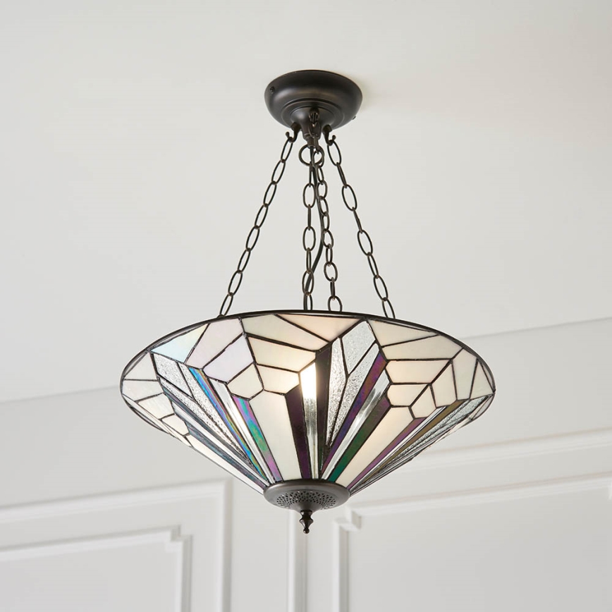 Endon 63936 - Luster na reťazi ASTORIA 3xE27/60W/230V pr. 48 cm