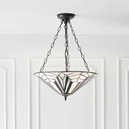 Endon 63936 - Luster na reťazi ASTORIA 3xE27/60W/230V pr. 48 cm