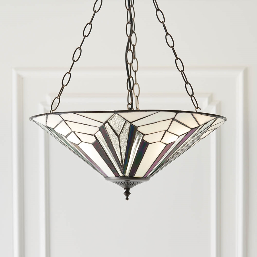 Endon 63936 - Luster na reťazi ASTORIA 3xE27/60W/230V pr. 48 cm