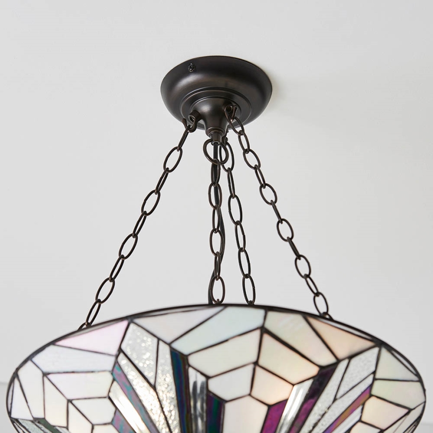 Endon 63936 - Luster na reťazi ASTORIA 3xE27/60W/230V pr. 48 cm