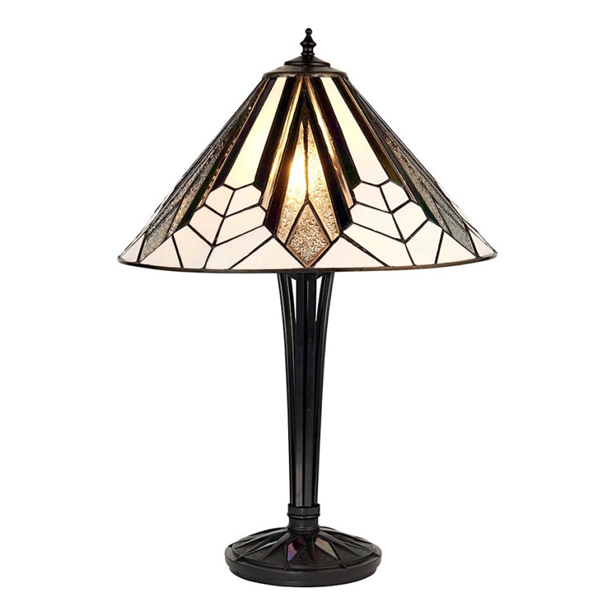Endon 63939 - Stolná lampa ASTORIA 1xE27/60W/230V, priemer 40 cm