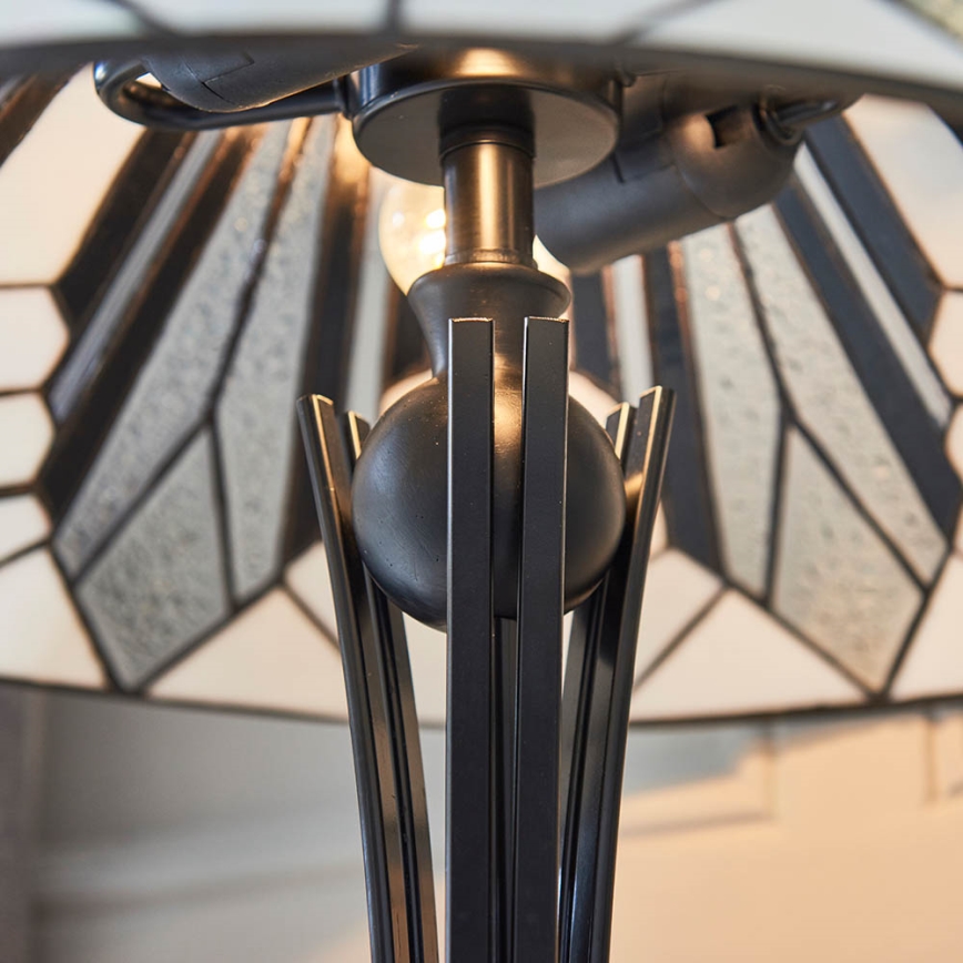 Endon 63939 - Stolná lampa ASTORIA 1xE27/60W/230V, priemer 40 cm