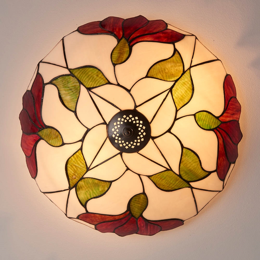 Endon 63960 - Stropné svietidlo BOTANICA 2xE27/60W/230V pr. 45 cm