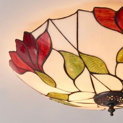 Endon 63960 - Stropné svietidlo BOTANICA 2xE27/60W/230V pr. 45 cm